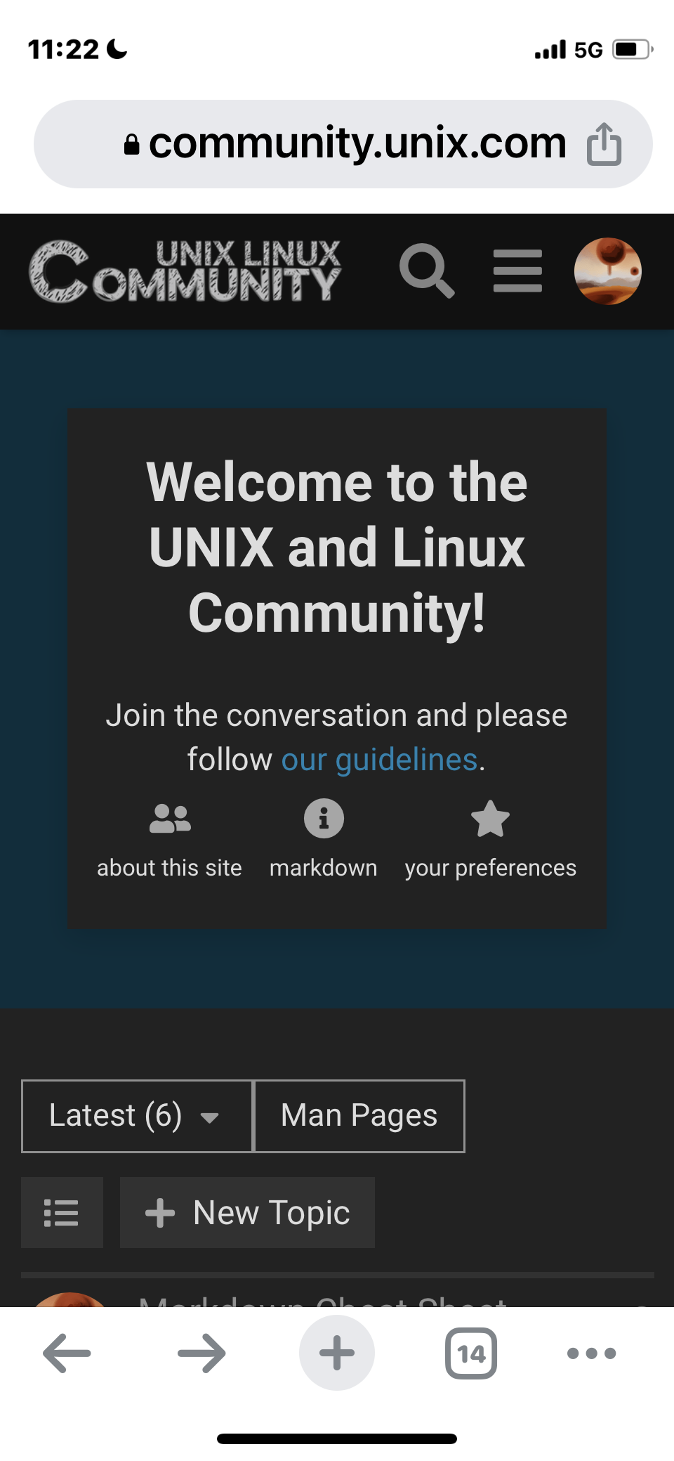 markdown-cheat-sheet-discourse-unix-linux-community