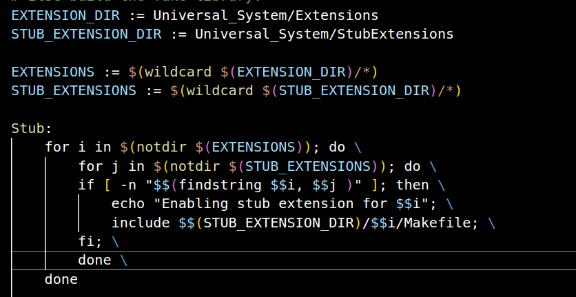 How to use for loop in makefile to include files - Shell Programming ...